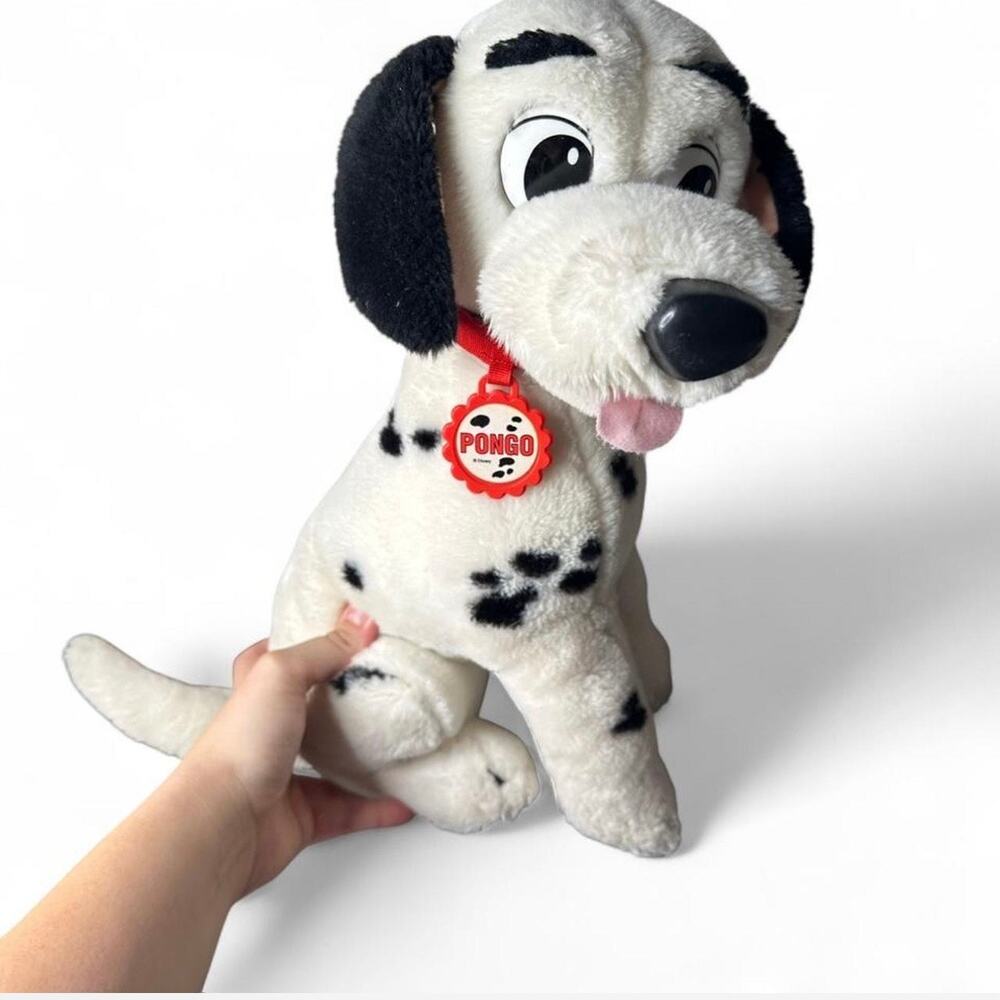 Disney 101 Dalmations Pongo Plush 16" Stuffed Animal Mattel Vintage
